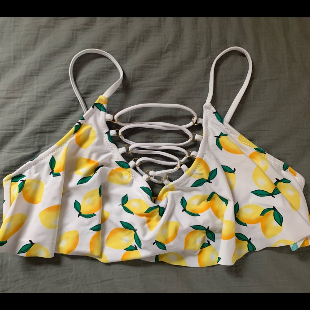 Lemon Bikini top - XL